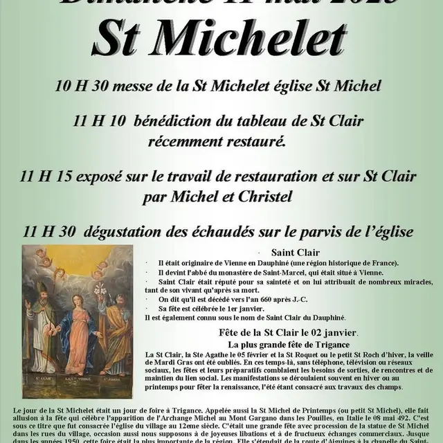 Fête de la St Michelet