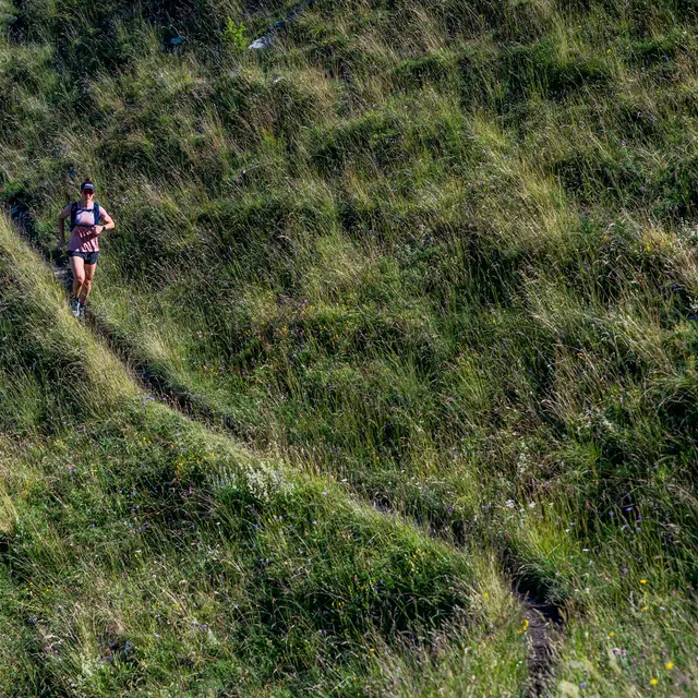 Parcours Trail De la Base à Merlette