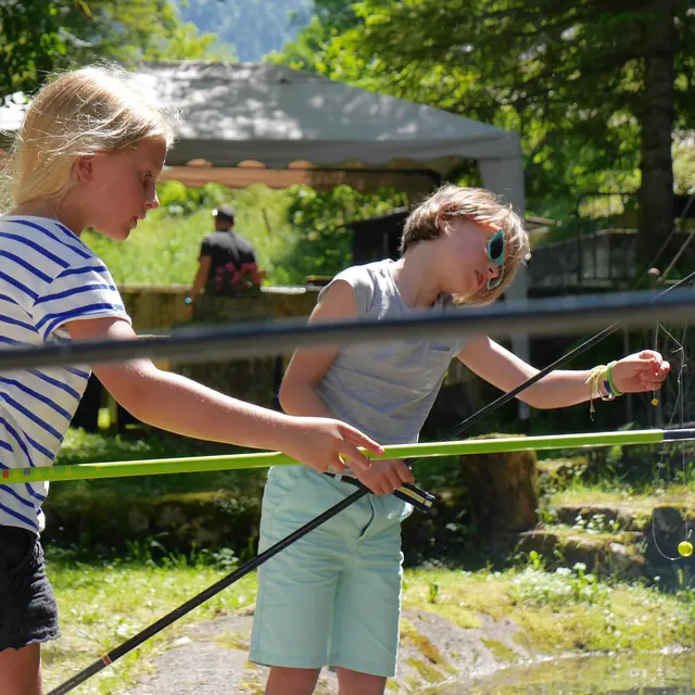 Pêche à la pisciculture de Montremont