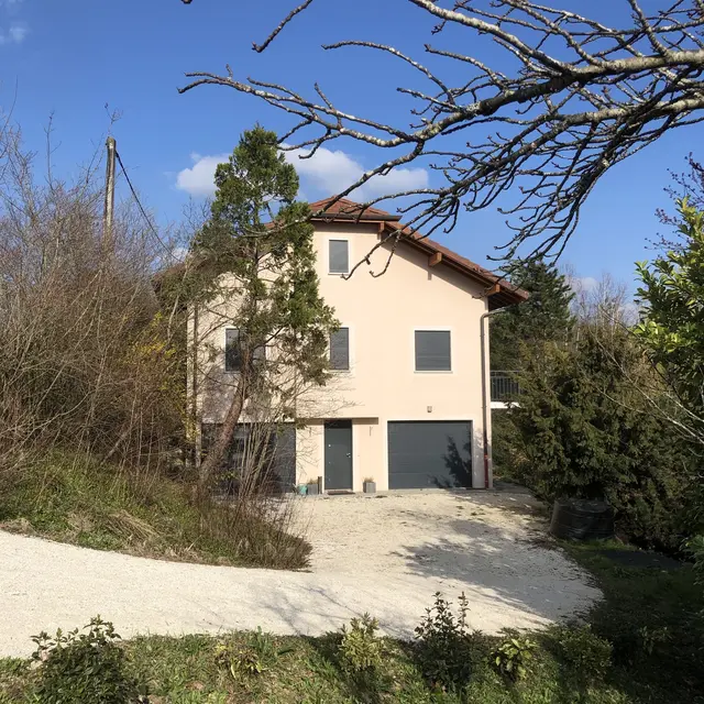 Front of Villa
