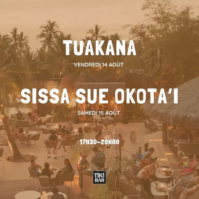 Tuakana en concert au Tiki Bar Tahiti_Faa'a