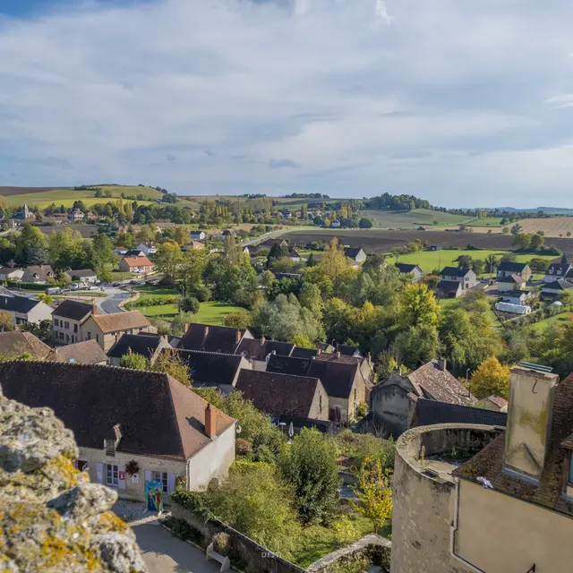 Vue depuis les remparts de la Forteresse