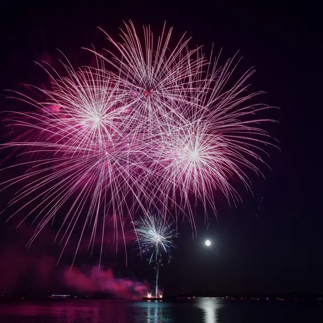 Feu d'artifice Port d'Hyères