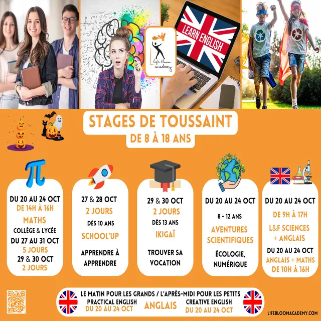 Stages Life Bloom Academy_Cagnes-sur-Mer