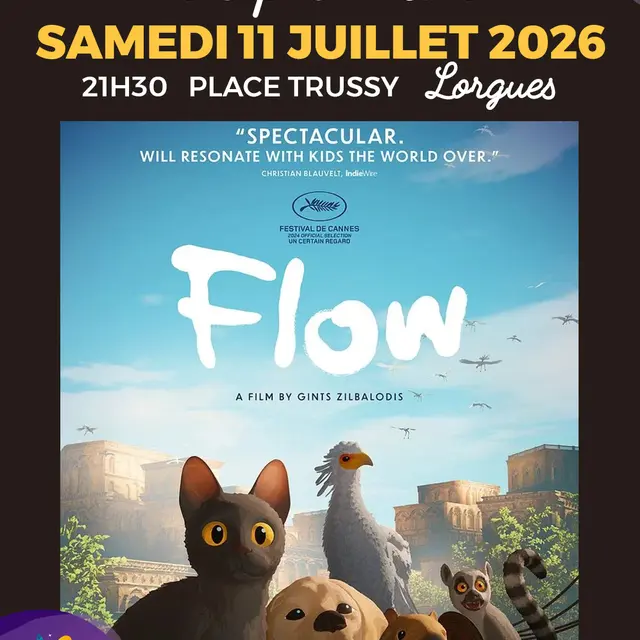 Cinéma Plein Air- Flow_Lorgues