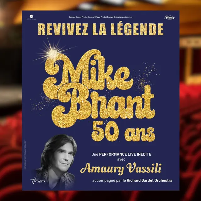 Musique : Mike Brant 50 ans par Amaury Vassili_Sanary-sur-Mer