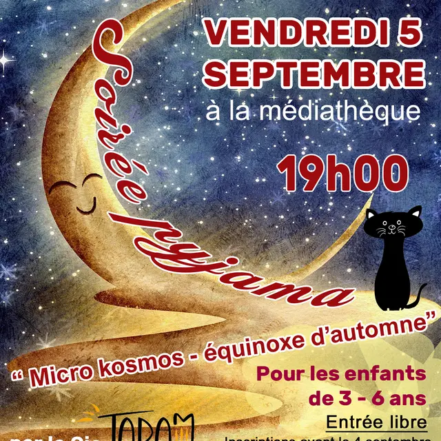Soirée pyjama à la Médiathèque de Cazaubon_Cazaubon