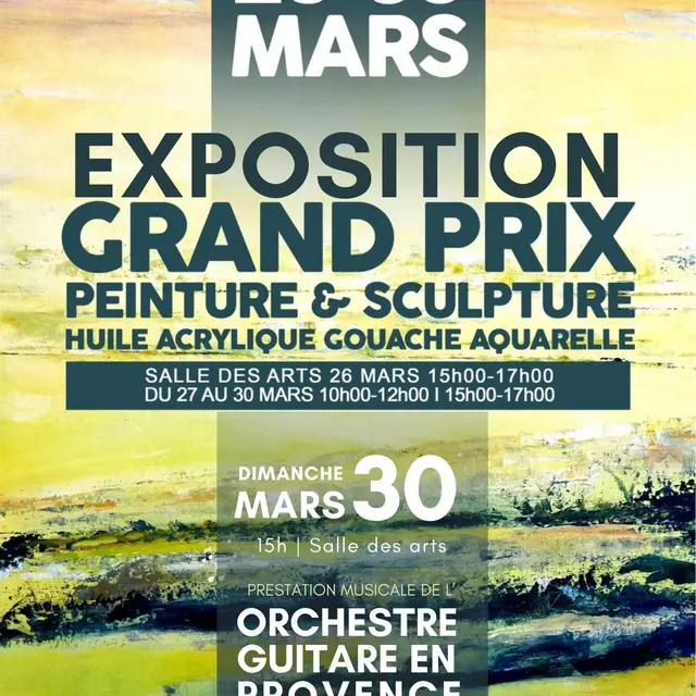 Grand prix de Peinture et Sculpture_Sausset-les-Pins