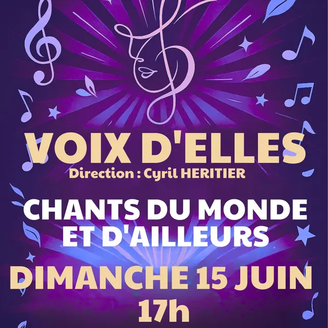Chant du monde et d'ailleurs - Ensemble Vocal Voix d'Elle_Cairanne