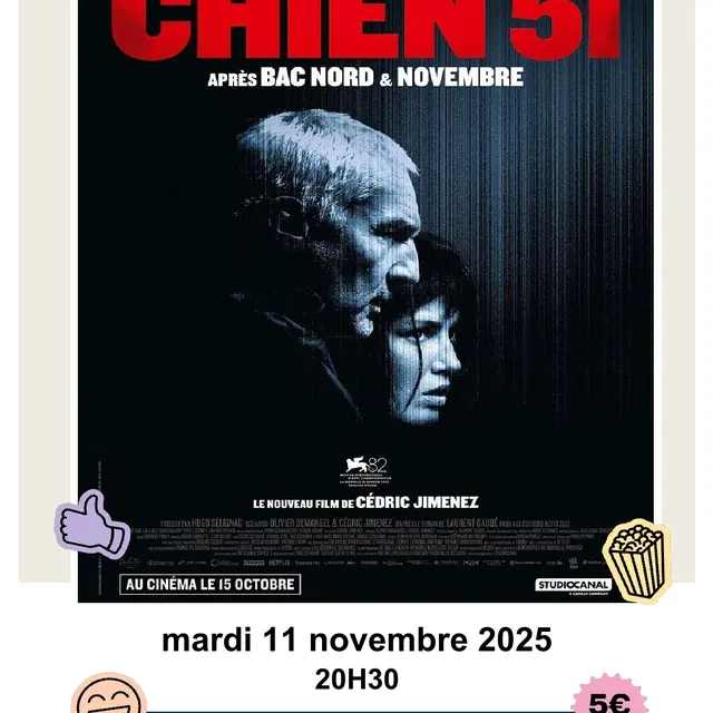 Cinéma à Valdeblore  Chien 51 _Valdeblore