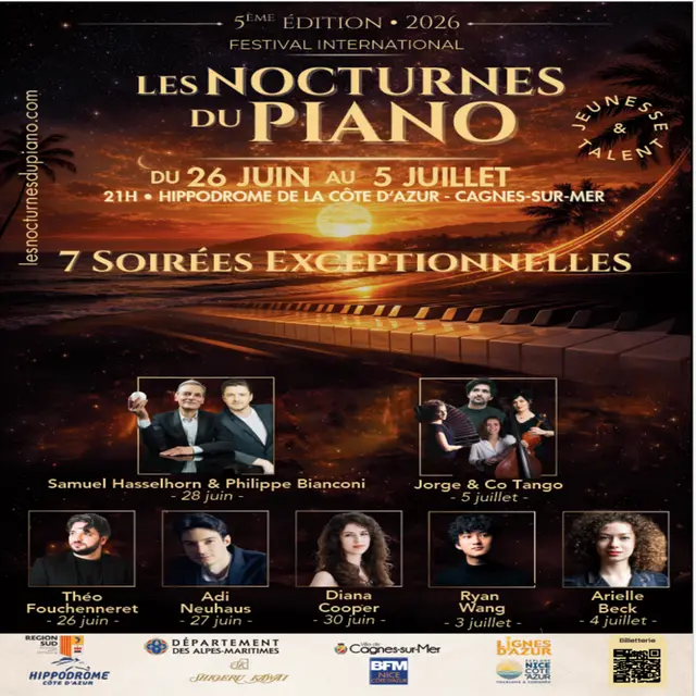 Festival Les Nocturnes du Piano_Cagnes-sur-Mer