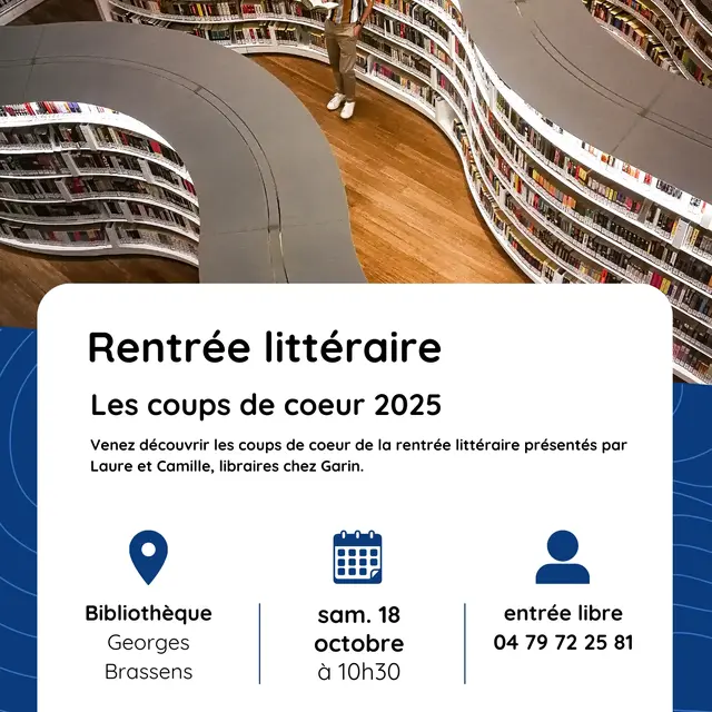 Rentrée Littéraire 2025_Chambéry