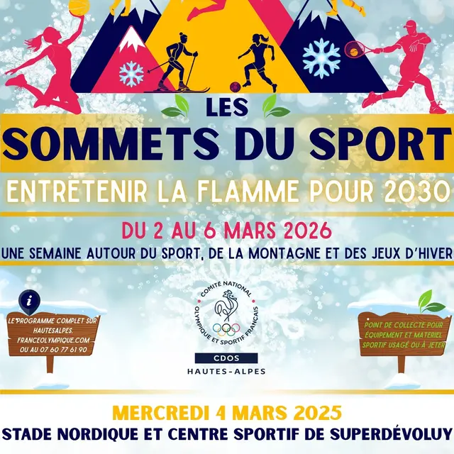 Les sommets du sport olympique_Superdévoluy