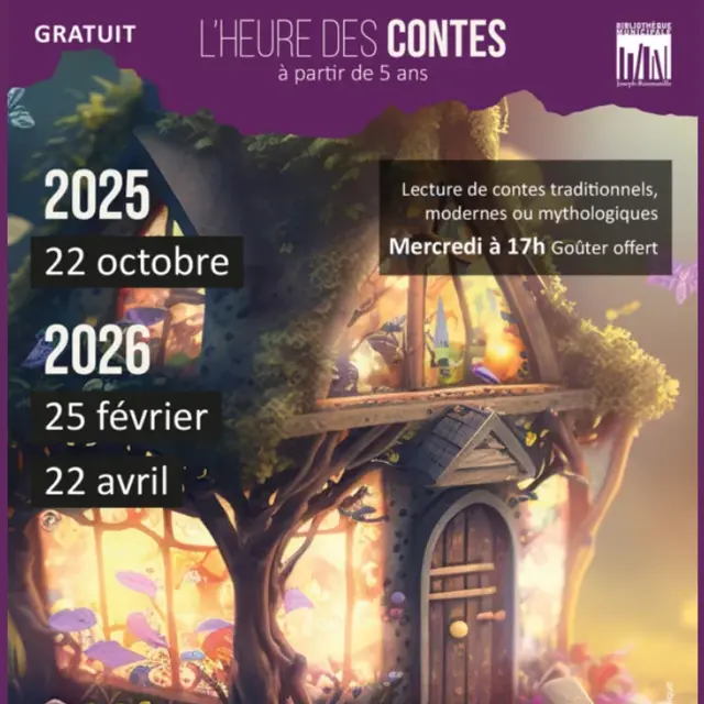 L'heure des contes à partir de 5 ans_Saint-Rémy-de-Provence
