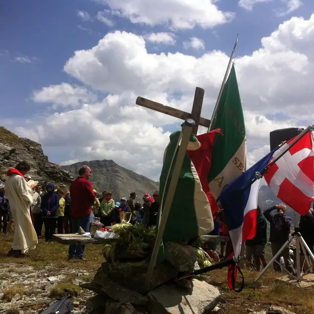 Rencontre Franco Italienne au Col du Mont