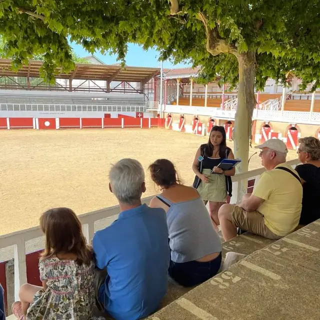 Visite des arènes de Cazaubon_Cazaubon