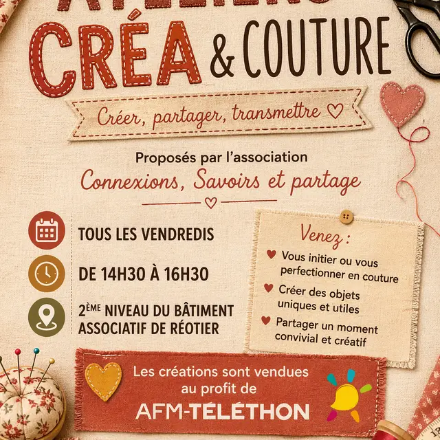 Atelier Créatif et Couture_Réotier