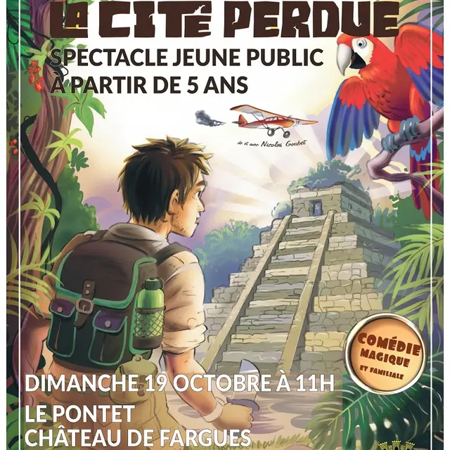 Spectacle jeune public La Cité Perdue_Le Pontet