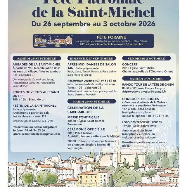 Fête Patronale de la Saint-Michel_La Turbie