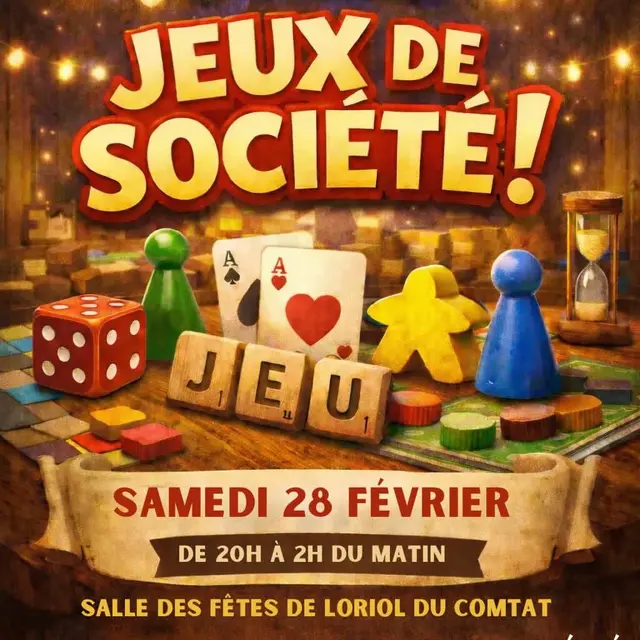 Soirée jeux de société_Loriol-du-Comtat