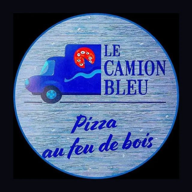 Le camion bleu