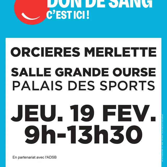 Don du Sang_Orcières