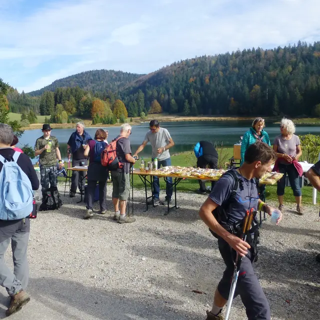 Rando des 3 lacs ravitaillement