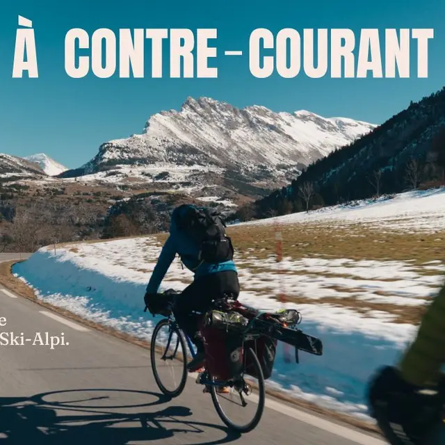 Projection du film : Marseille au Dévoluy, un voyage vélo ski/alpi – A contre courant_Superdévoluy