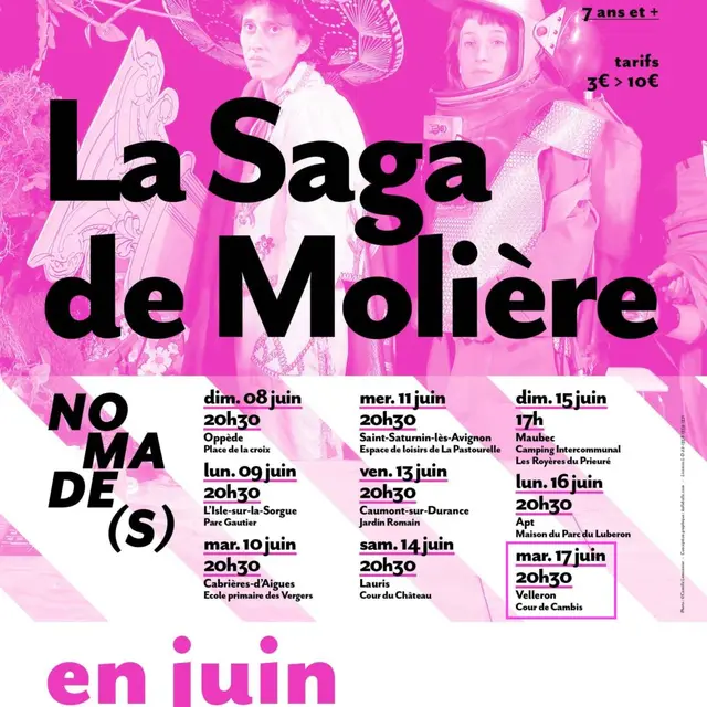 Théâtre La saga de Molière_Velleron