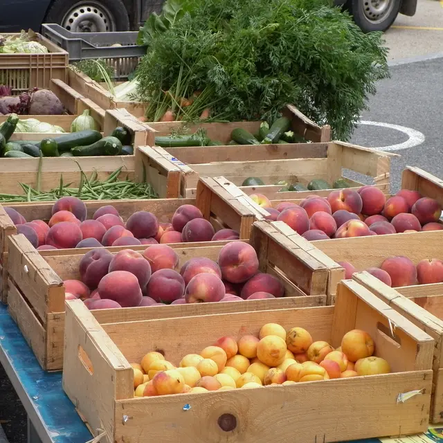 Le marché de Serres