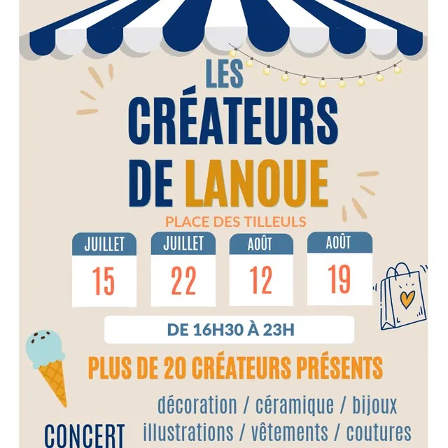 Marché nocturne - Les créateurs de la Noue_Sainte-Marie-de-Ré