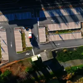 Parking des Chavants aux Houches