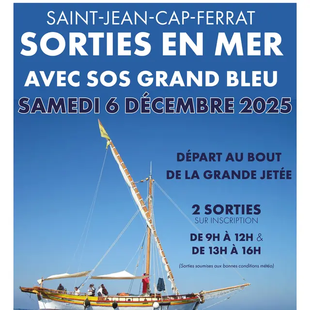 Téléthon - Sorties en mer avec SOS Grand Bleu_Saint-Jean-Cap-Ferrat