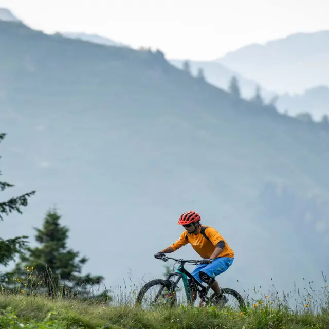 VTT électrique parcours 39 - Abondance