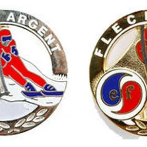 Epreuve  de la Flèche avec l'ESF Abriès-Rist