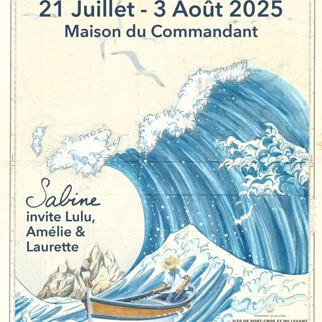 Exposition de Sabine et Lulu à la Maison du commandant_Hyères