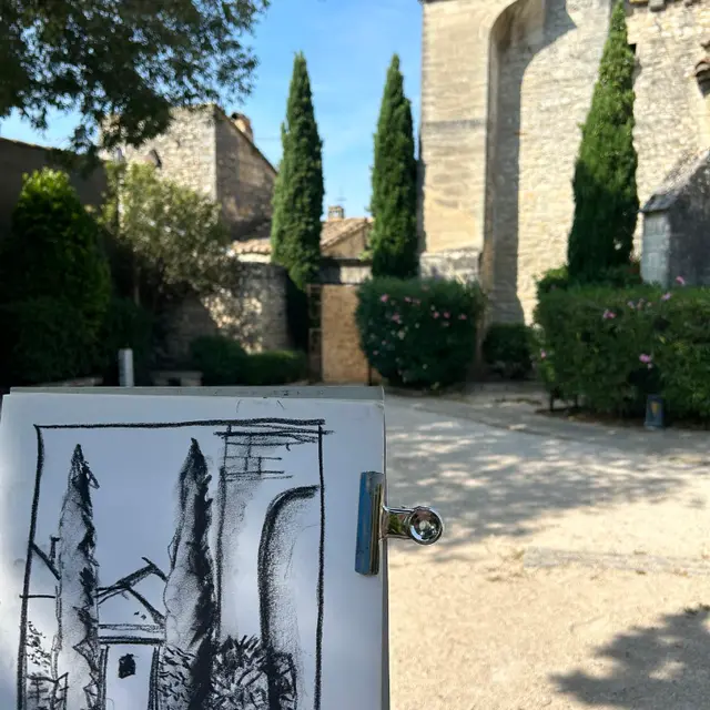 Stage de peinture en plein air_Les Angles