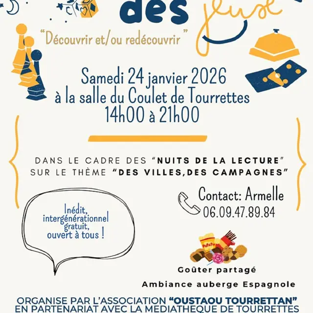 Marathon des Jeux - Gratuit_Tourrettes