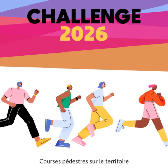 Visuel Challenge 2026 _ Courses pédestres GBA