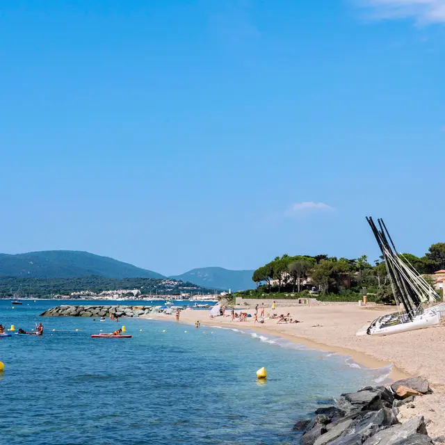 Plage de Beauvallon Grimaud