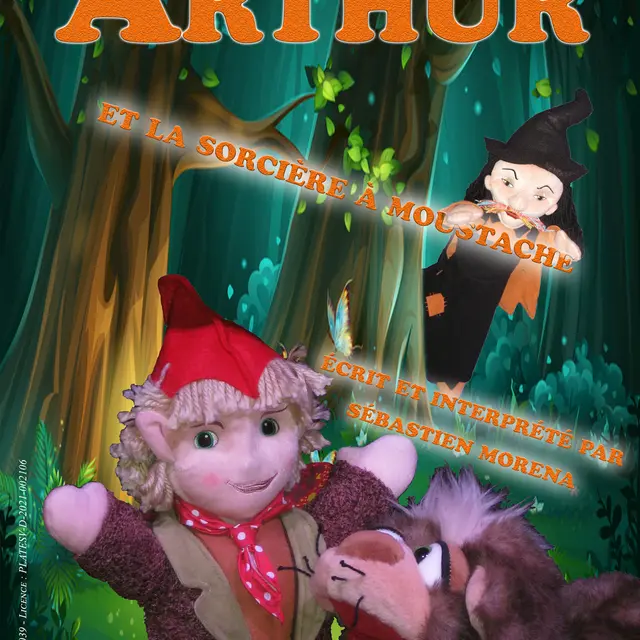 Théâtre pour enfants Arthur et la sorcière à moustache_Saint-Jean-Cap-Ferrat