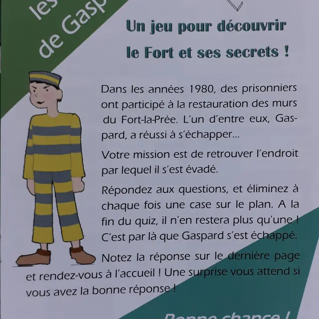 Histoire du livret sur Gaspard