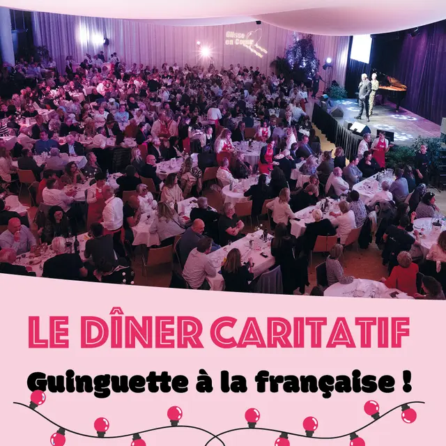 Glisse en Cœur, le Dîner Caritatif « Guinguette à la française »_Le Grand-Bornand