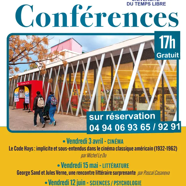 Conférence - Le Code Hays : implicite et sous-entendus dans le cinéma classique américain (1932-1962)_La Seyne-sur-Mer