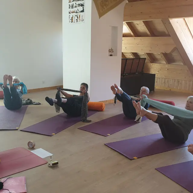 Yoga de La Tortue qui danse : étirements, cardio, reconnexion à soi, mouvements libérateurs_Arvieux