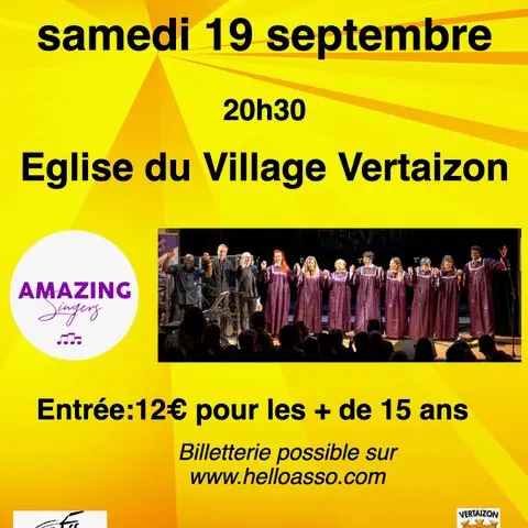 affiche concert Gospel 2026
