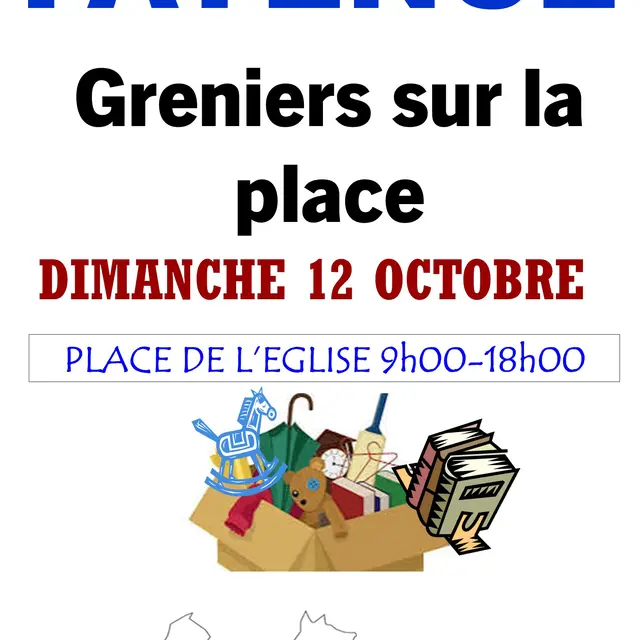 Greniers dans la rue_Fayence