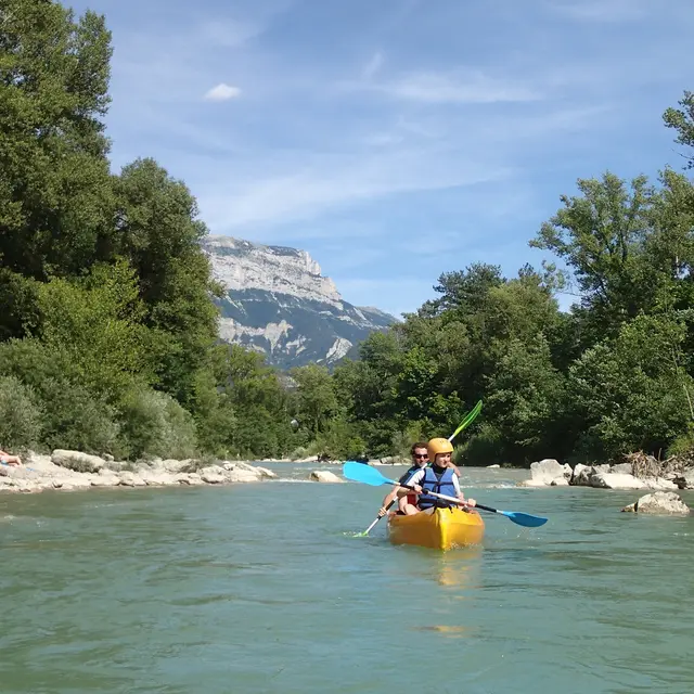 canoé kayak Drome aventure location