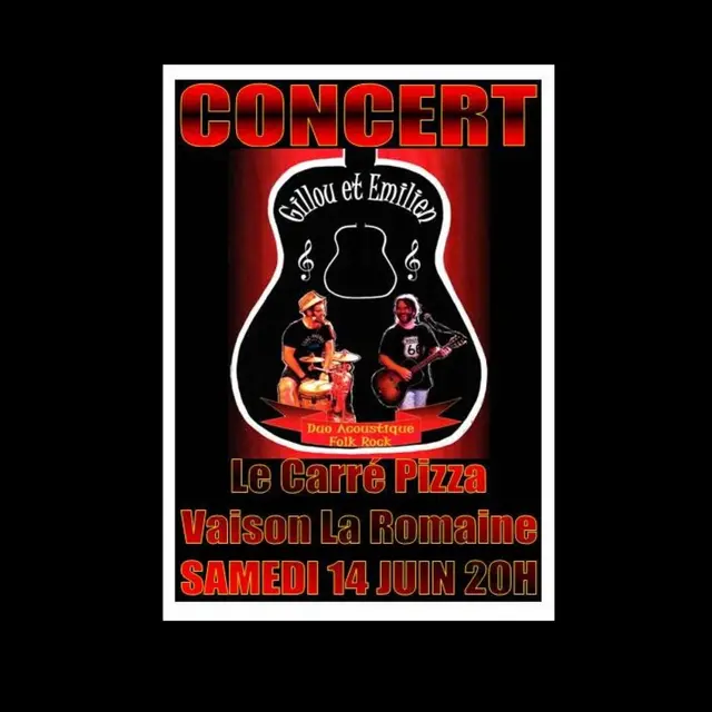 Soirée Concert - Le Carré Pizza_Vaison-la-Romaine