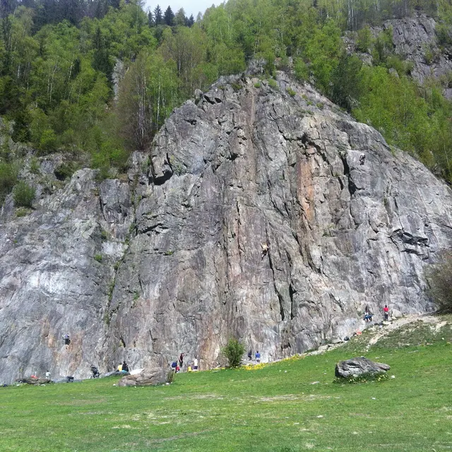 Escalade aux Gaillands